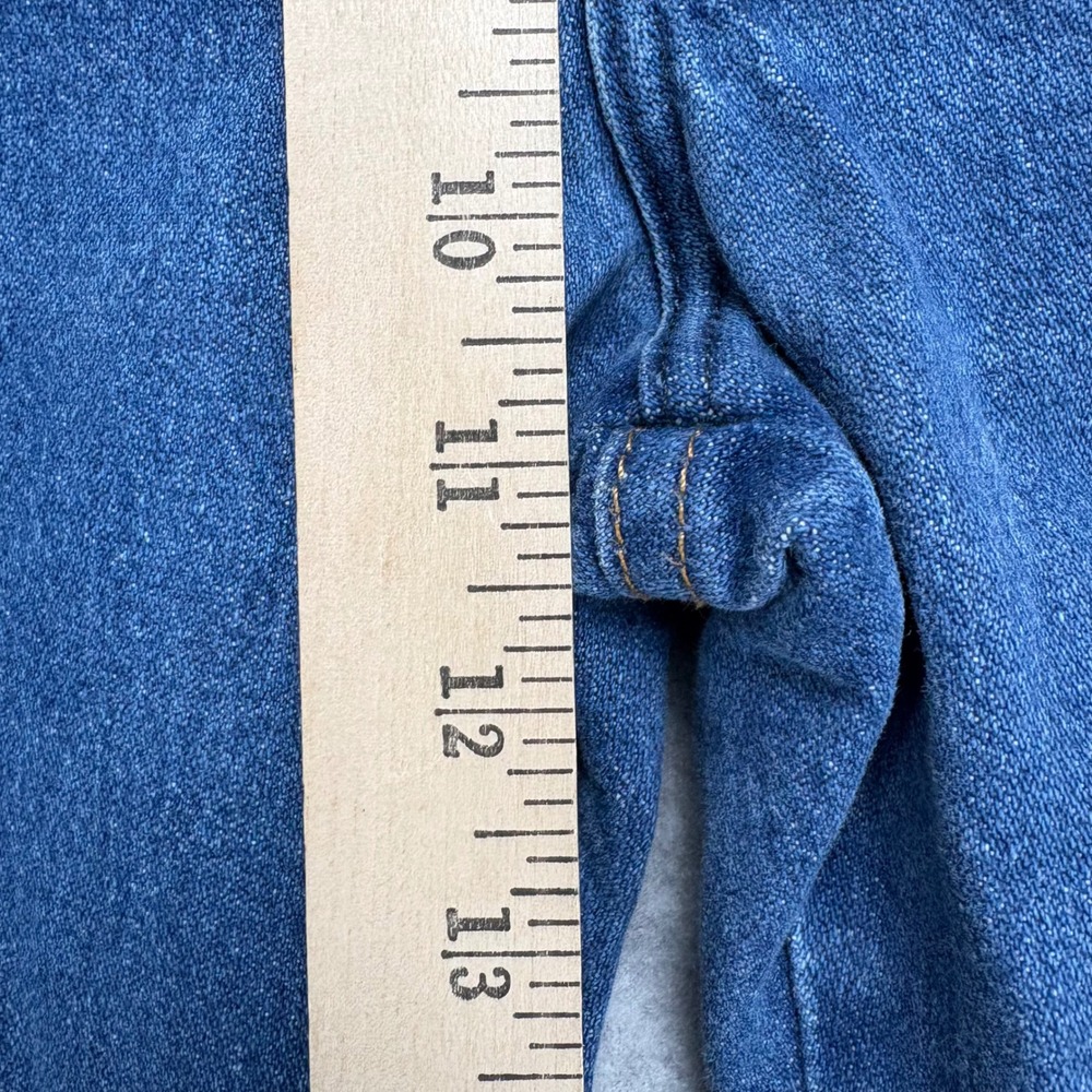 Wrangler Jeans Mens 31x36 Blue Cowboy Cut Straight Leg Western Rodeo Classic - Picture 5 of 6